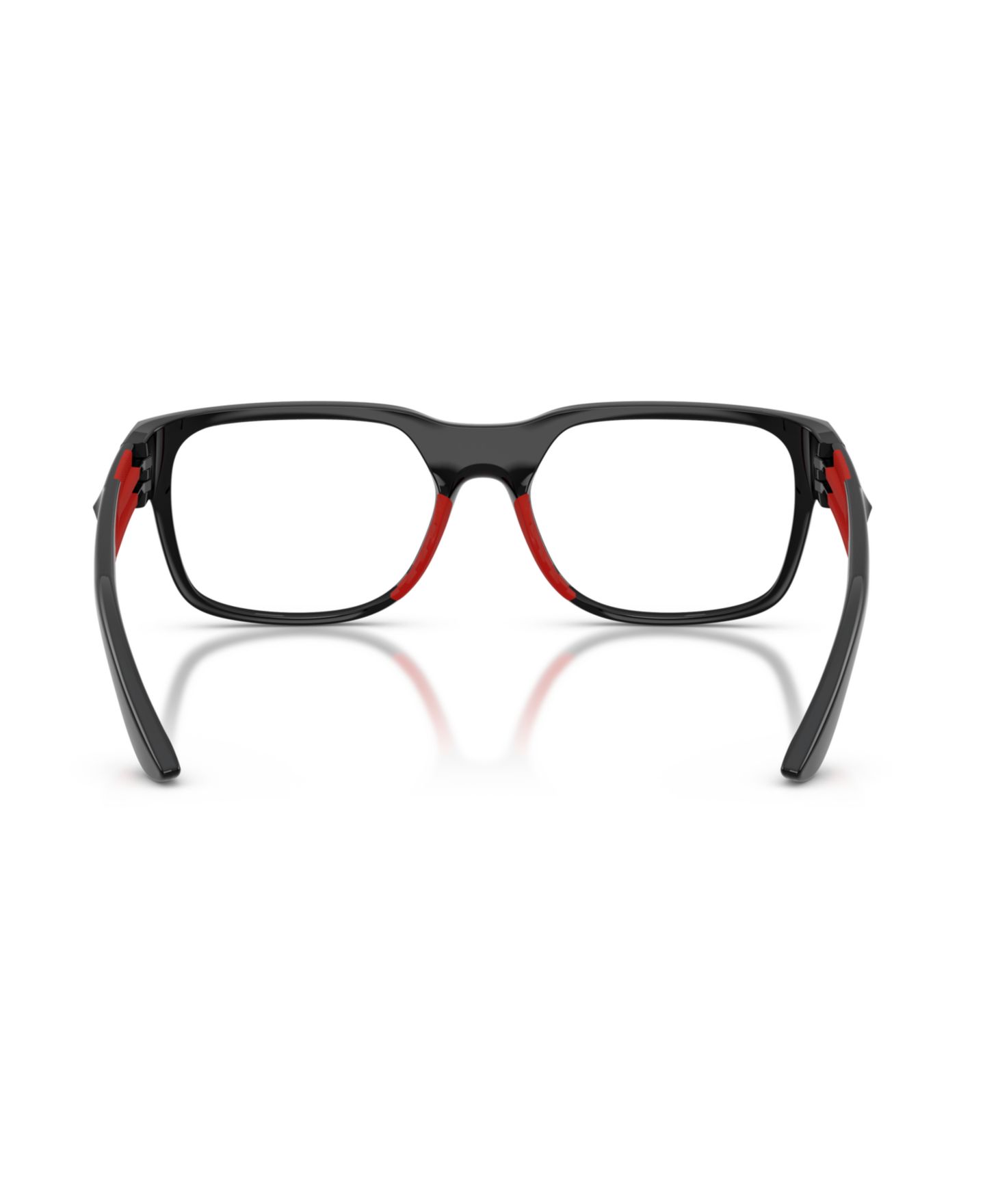 Мужские очки Scuderia Ferrari Man Irregular Plastic FZ8030U Eyeglasses, цвет: Чёрный блестящий — фото 2