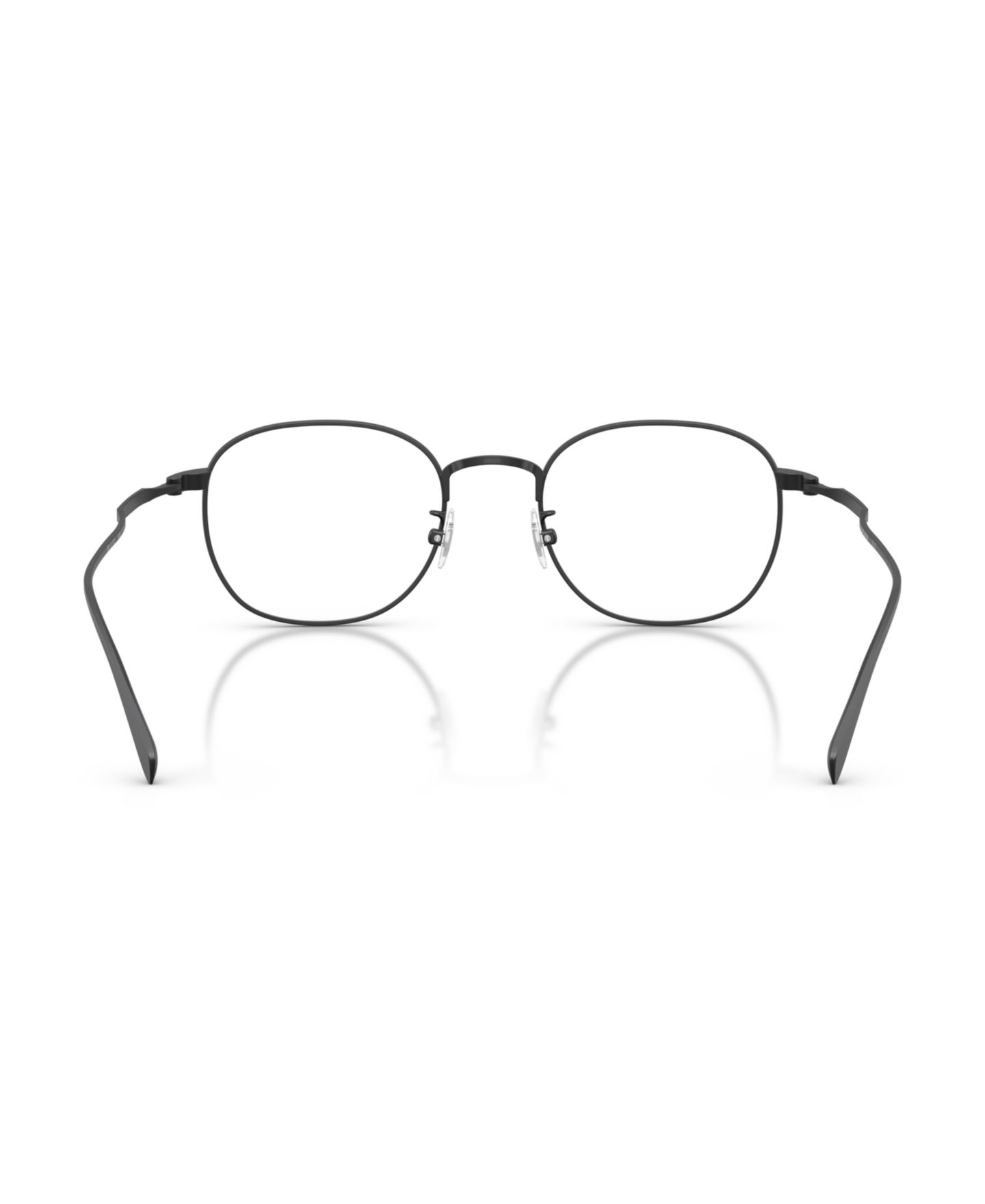 Мужские очки Brooks Brothers Man Round Titanium BB1131TD Eyeglasses, цвет: Чёрный — фото 2