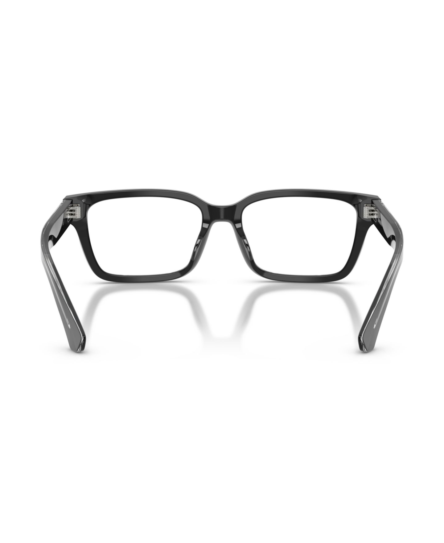 Мужские очки Burberry Man Rectangle Plastic BE2453 Eyeglasses, цвет: Серый — фото 2