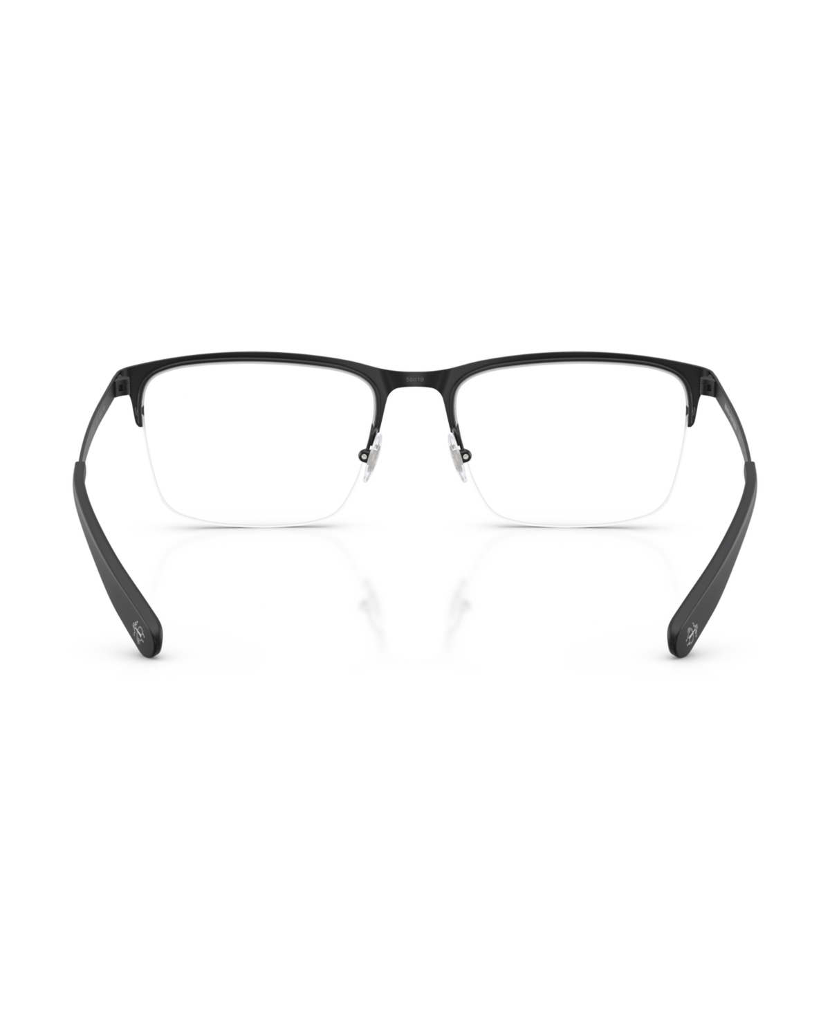 B by Brooks Brothers Men's Rectangle Eyeglasses