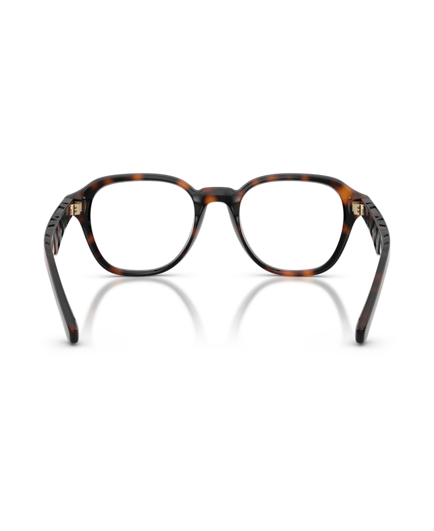 Мужские очки Burberry Man Panthos Plastic BE2444U Eyeglasses, цвет: Тёмный гавана — фото 2