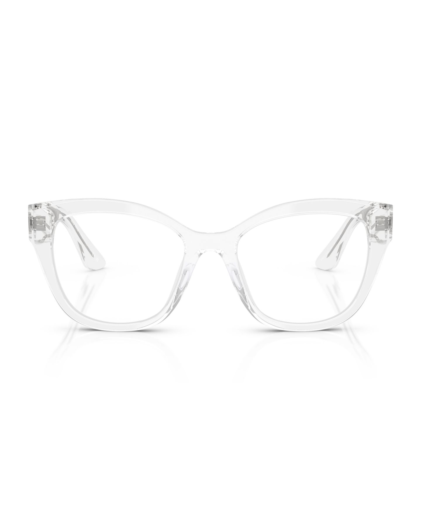 Женские очки MIU MIU Woman Square Plastic MU 05XV Eyeglasses, цвет: Trasparent — фото 4