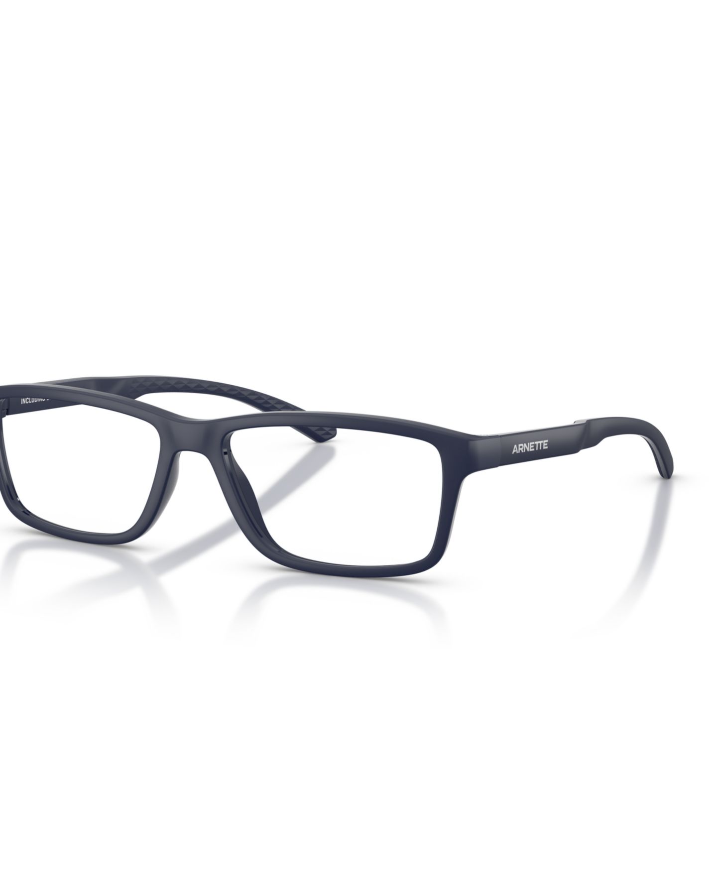Мужские очки Arnette Man Rectangle Plastic AN7292 Eyeglasses, цвет: Матовый тёмно-синий — фото 1