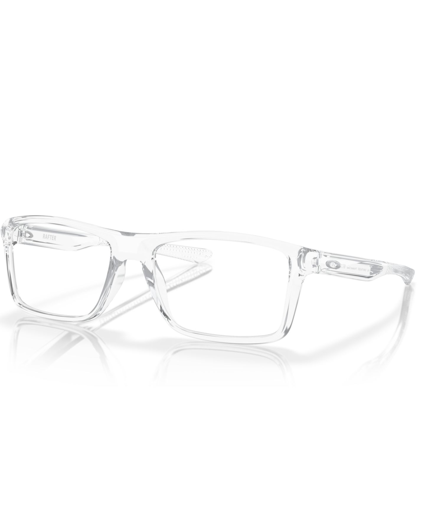 Мужские очки Oakley Man Rectangle Plastic OX8178 Rafter Eyeglasses, цвет: Полированный прозрачный — фото 1