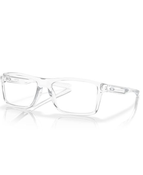 Мужские очки Oakley Man Rectangle Plastic OX8178 Rafter Eyeglasses, цвет: Полированный прозрачный