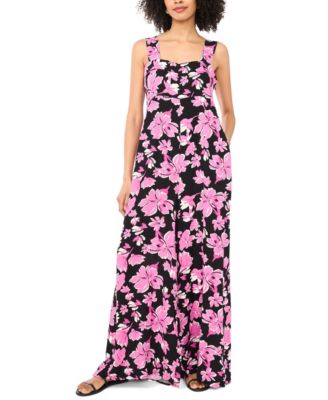 Women's Square Neck Sleeveless Jumpsuit