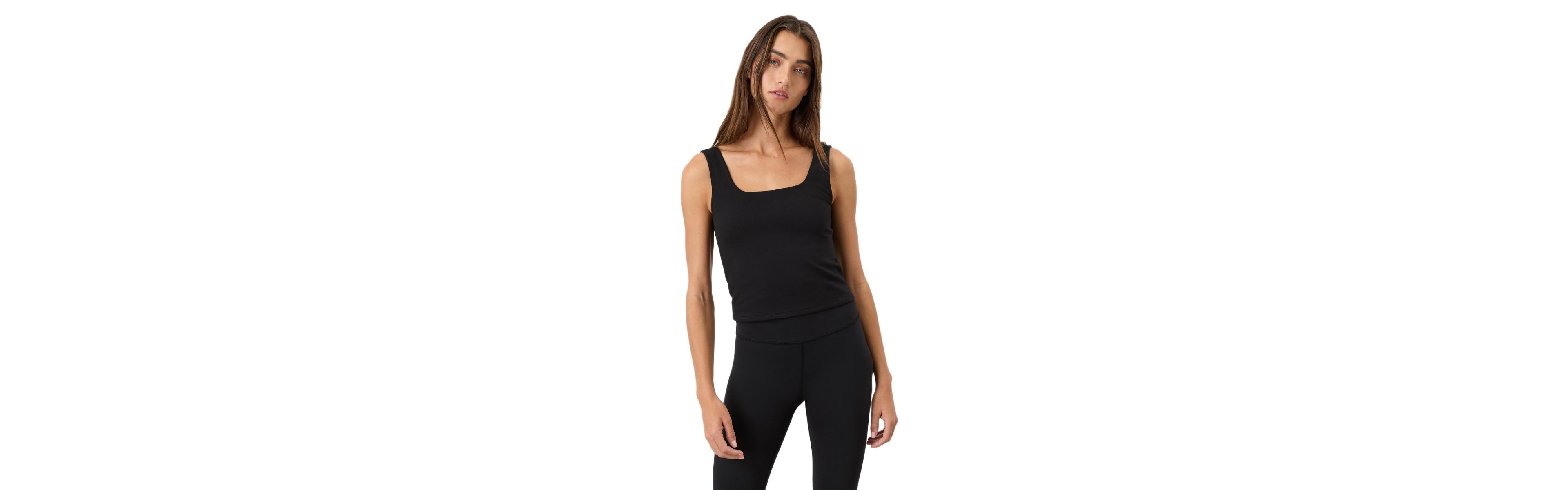 Pact Women's Organic Cotton On The Go-To Square Neck Tank