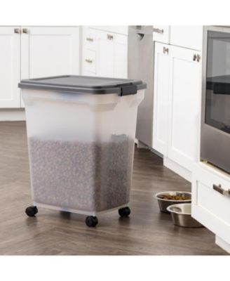 USA 58 lbs Dog Food Storage Container w/ Scoop