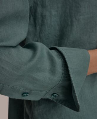 Women's Button-Down Linen Shirt