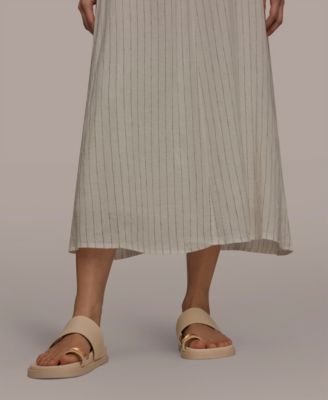 Women's V-Neck Midi Dress