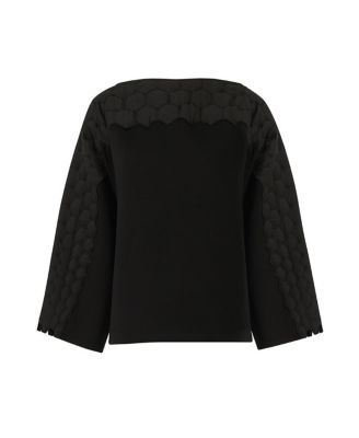 Women's Quilted Embroidered Top