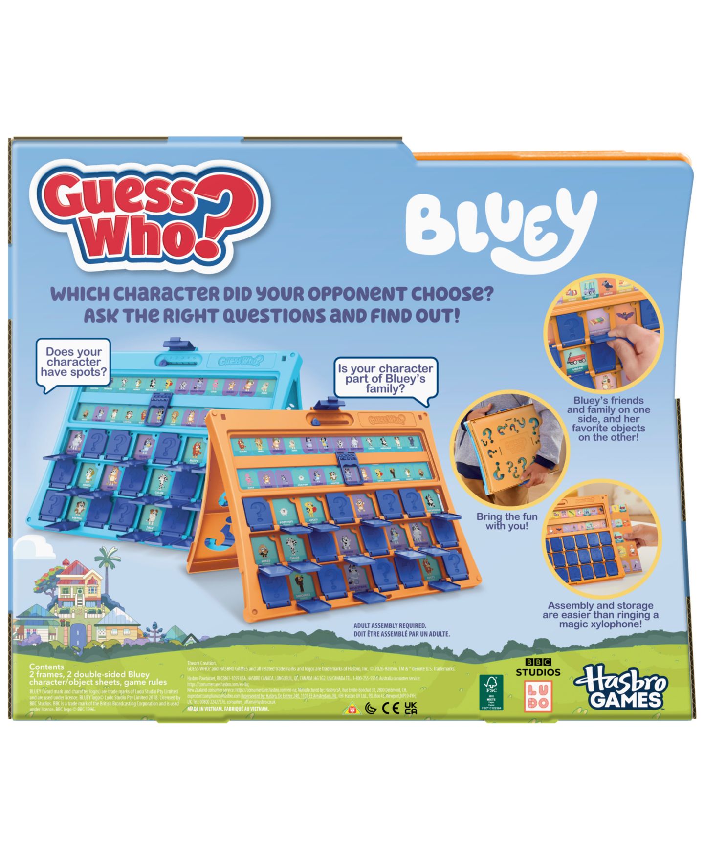 Детская игрушка Hasbro Gaming Guess Who Bluey Edition Game — фото 4