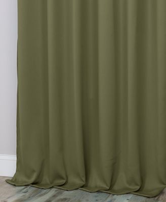 Solid Classic Modern Blackout Curtain Set ,26" x 84" (Set of 2)