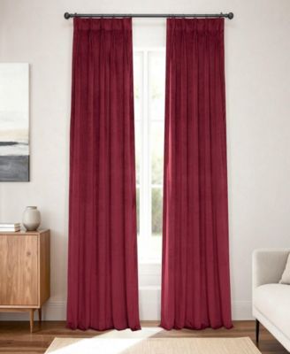 French Pleat Signature Velvet Blackout Curtain