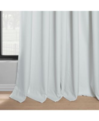 French Pleat Performance Linen Hotel Blackout Curtain