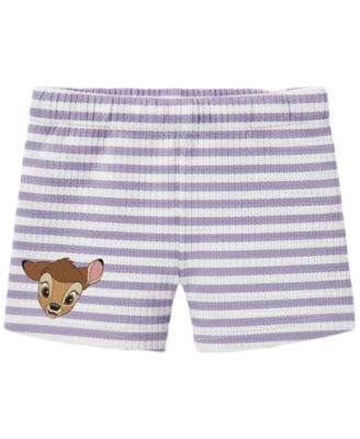 Baby Boys' Bambi Short-Sleeve T-Shirt and Elastic Shorts, 2-Piece Set