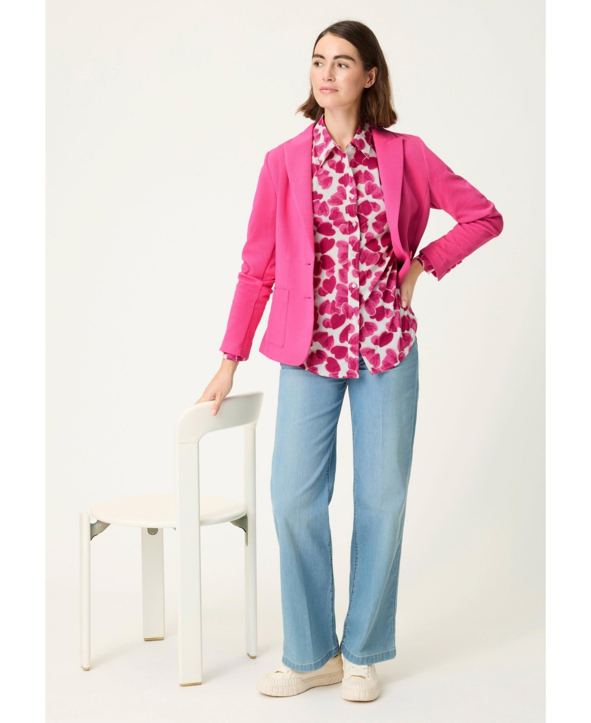 Olsen Women's Love Happy Shirt