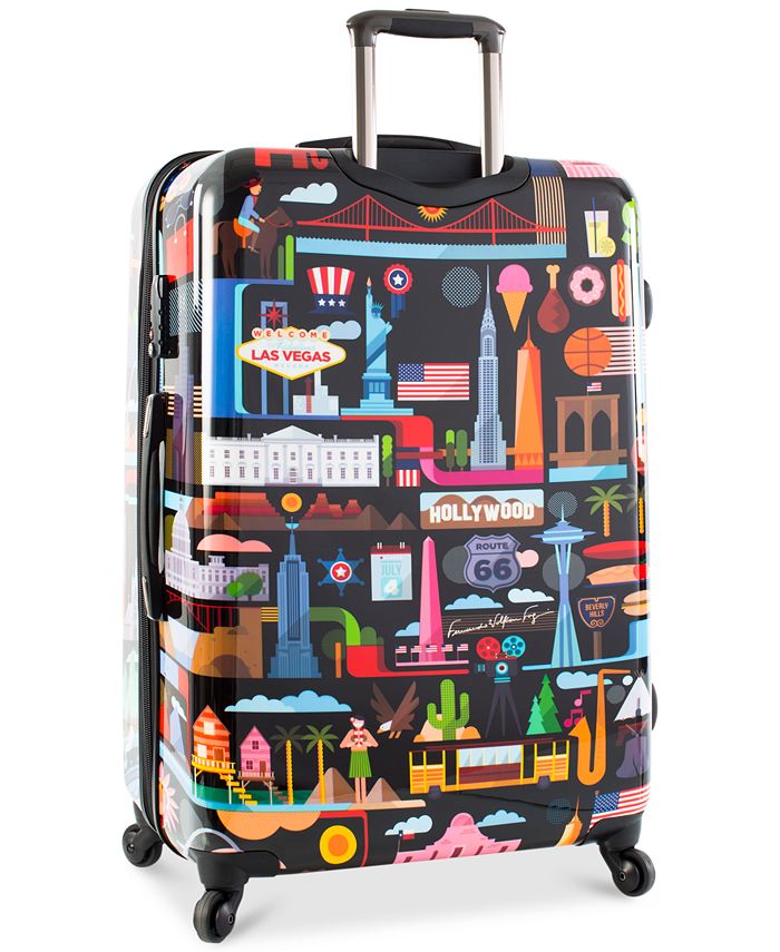 Heys FVT USA 30" Expandable Hardside Spinner Suitcase Macy's