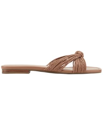 Women's Sella Knotted Flat Slip-On Sandals