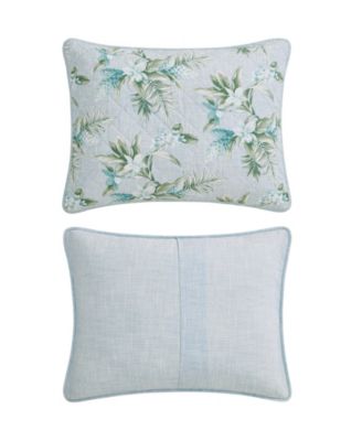 Floral Enchantment Cotton Reversible 3-Pc. Quilt Set, King