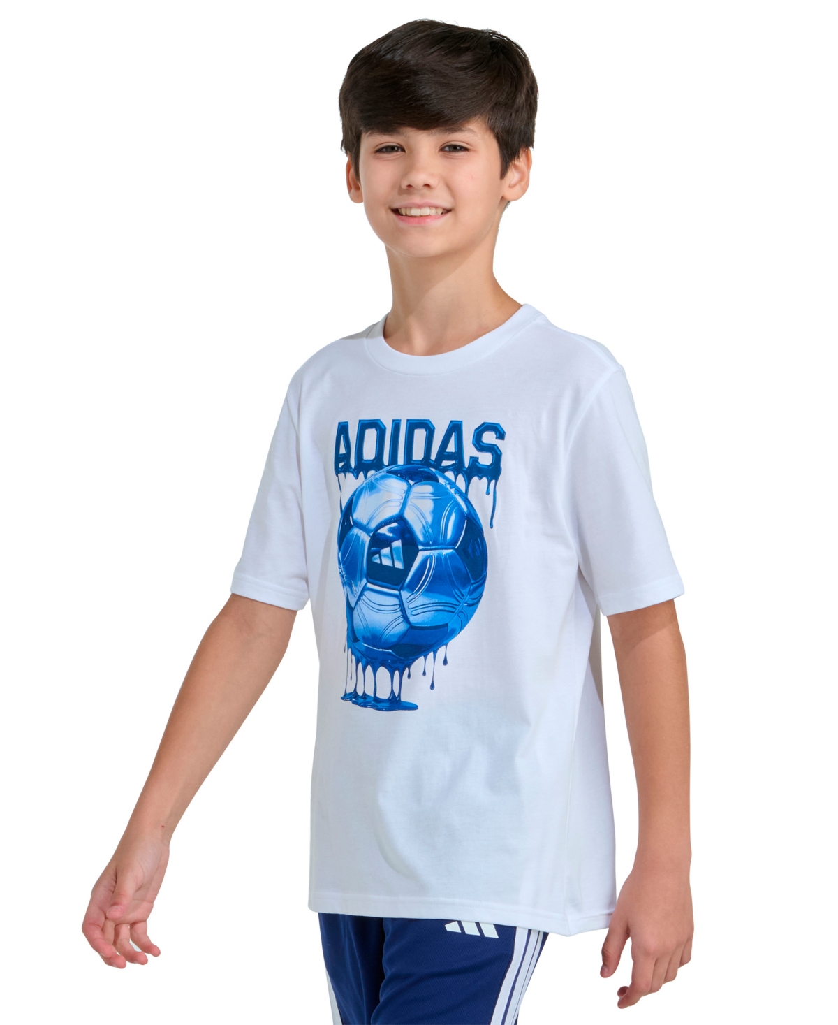 adidas Boys' 8-18 Soccer Drip Short-Sleeve T-Shirt