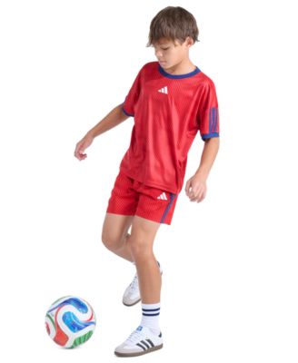 Boys' 8-20 Elastic Waistband World Soccer Shorts