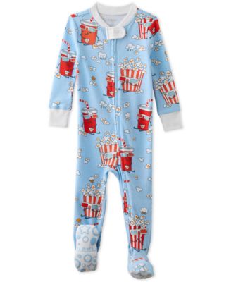 Baby Girls Cruz Cotton Snug-Fit Footed Pajamas