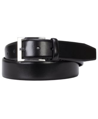 Men's Silver-Tone Buckle Belt