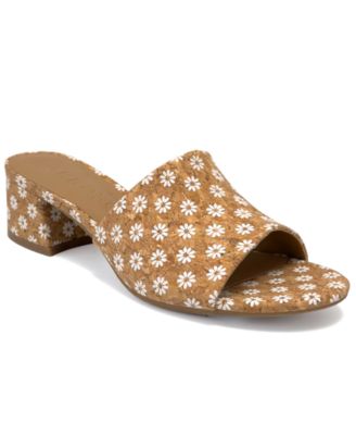 Women's Como Round Toe Slide Sandals