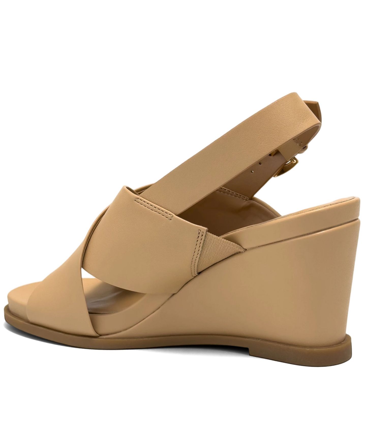 Женские сандалии Aerosoles Dayonara Open Toe Wedge, цвет: Бежевый бисквитный — фото 6