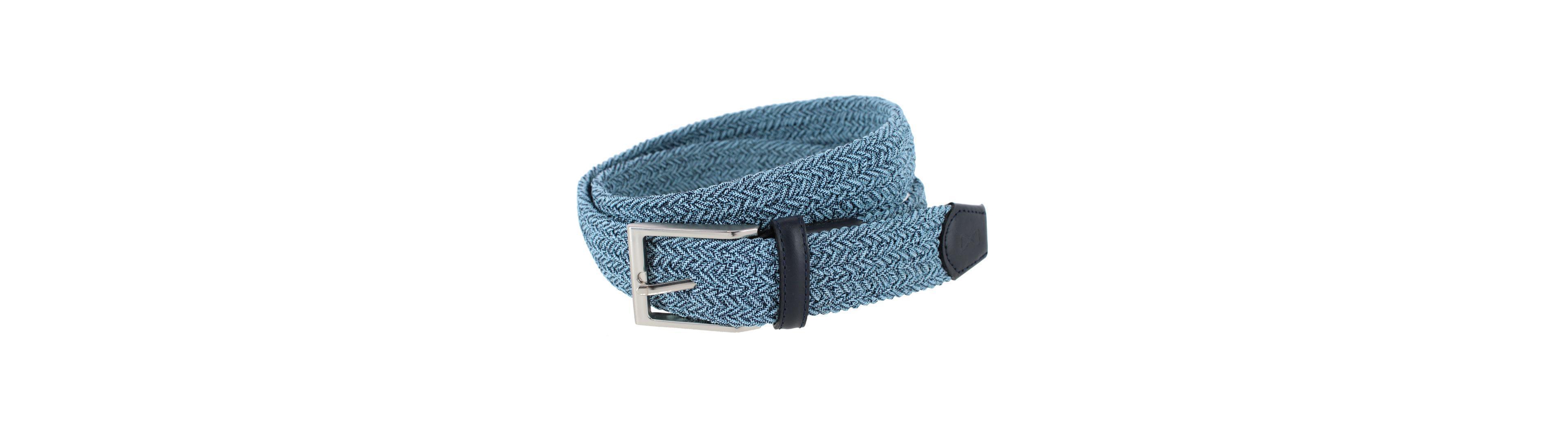 Trafalgar Big & Tall Madden Marble Weave 35mm Golf Stetch Belt