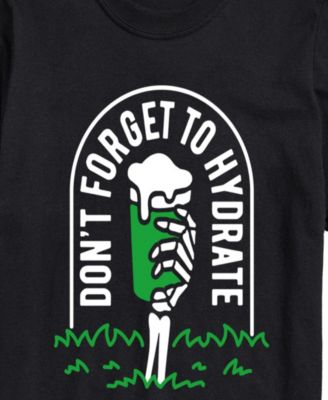 Men's Instant Message Don't Forget To Hydrate Short-Sleeve Graphic T-Shirt