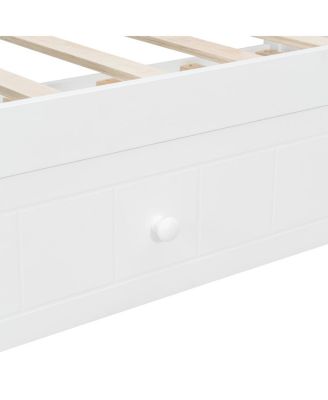  Twin Size Canopy Day Bed with twin size Trundle