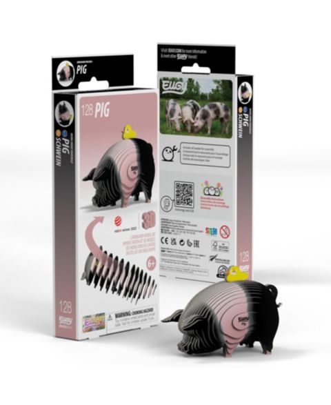 3D-пазл Eugy в виде свиньи