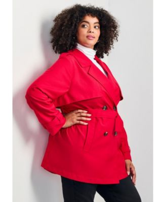 Women's Plus Size Tia Trench Jacket
