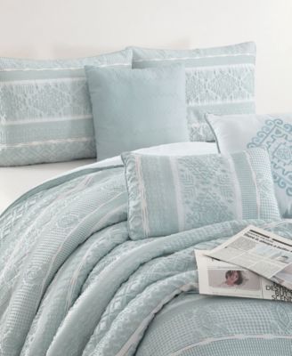 Illusa Floral 7-Pc. Comforter Set, Queen