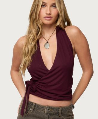 Women's Addana Wrapped Halter Top