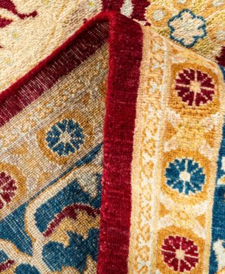 Mogul M1249 6' 1" x 9' 4" Area Rug