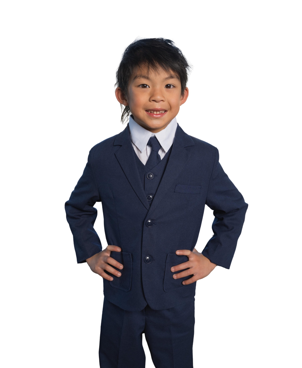 Peanut Butter Collection Boys Joey Safari Slim-Fit Suit