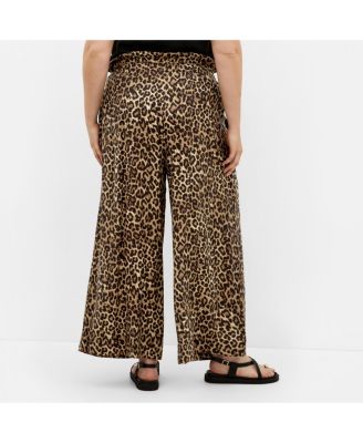 Women's Resort Leopard Print Pant