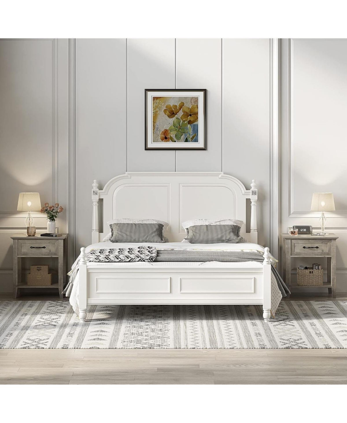 gaomon Nightstands, End Table with Drawer, Side for Living Room