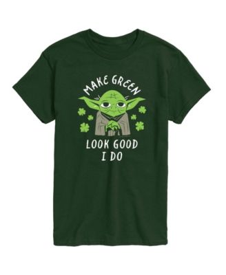 Men's Star Wars Make Green Look Good Yoda Short-Sleeve Graphic T-Shirt
