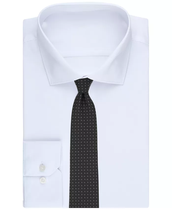 Men's Grid Pattern Tie - thumbnail 9