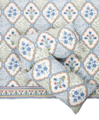 Home Zoey Quilted 2-Pc. Pillow Sham Set, King