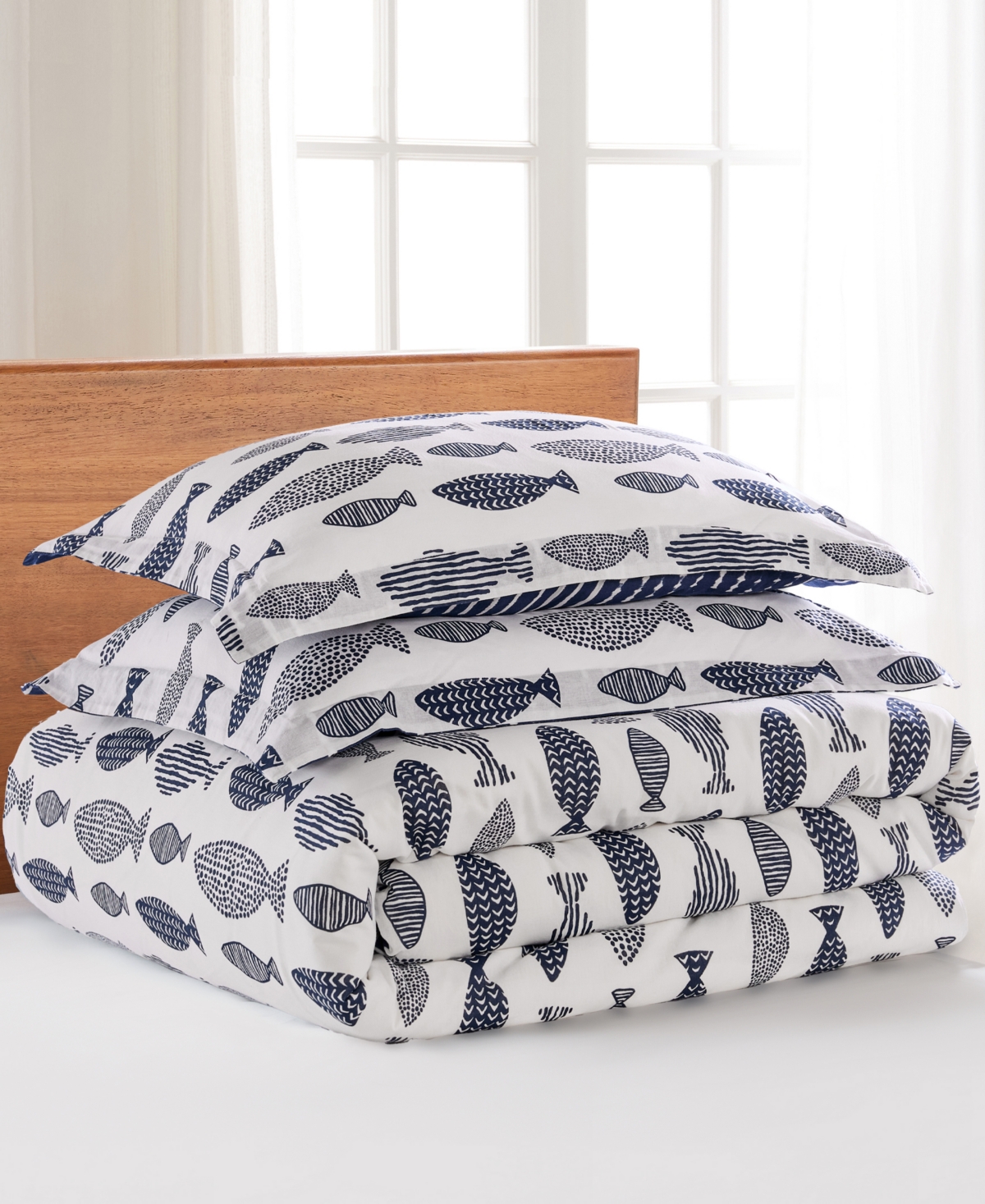 Levtex Home Bakio Reversible 2-Pc. Duvet Cover Set, Twin