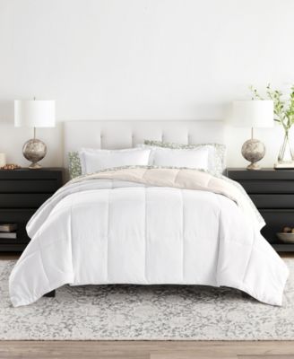 Bedding Bundle Reversible Pattern 7-Piece Comforter Set, California King