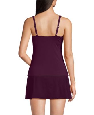 Women's Sweetheart Wrap Underwire Tankini Top