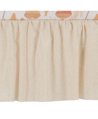 Mushroom Meadow 3-Piece Organic Cotton Infant Baby Crib Bedding Set