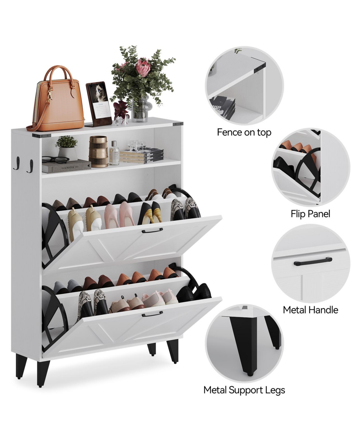 gaomon Entryway Shoe Cabinet