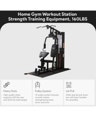 Multifunctional Home Gym Workout Station Strength Training Equipment
